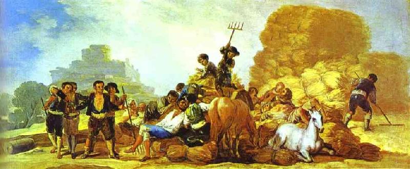 Francisco Jose de Goya Summer Spain oil painting art